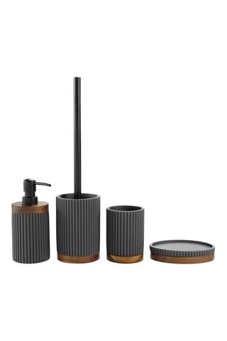 Distributeur de savon Niagara - Anthracite et naturel