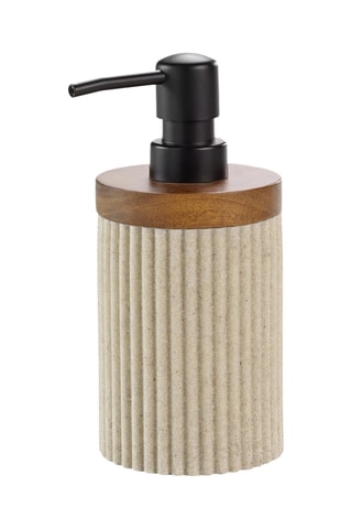 Distributeur de savon Niagara - Beige et naturel