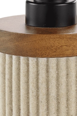 Distributeur de savon Niagara - Beige et naturel