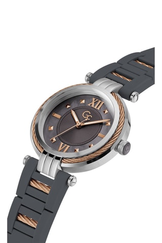 Montre à quartz en silicone et nacre