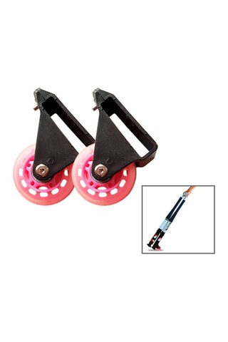 2 rodas de transporte para escada ou escadote 