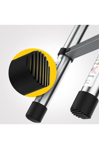 5 pares de capa-patins para pés antiderrapantes para escada ou escadote - 80 mm