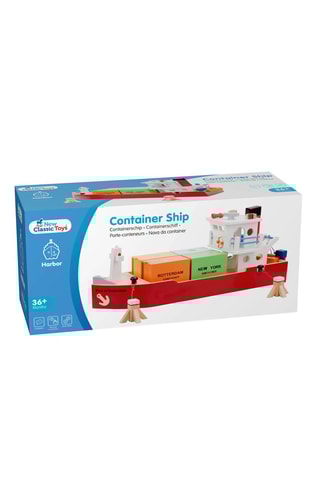 Porte-conteneurs en bois  -  Dès 3 ans