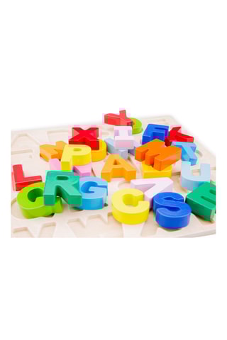 Puzzle alphabet en bois -  26 pièces - Dès 2 ans