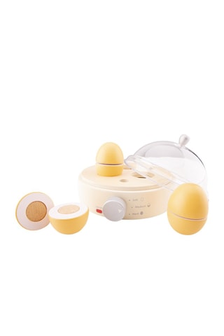 Conjunto de cozedura de ovos em madeira - A partir dos 3 anos