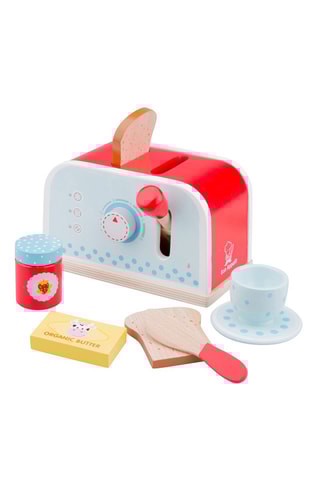 Conjunto torradeira de madeira -  A partir dos 3 anos