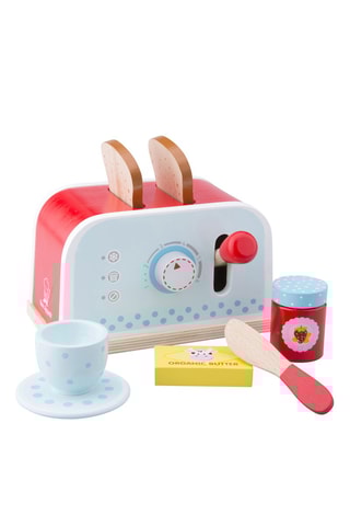 Conjunto torradeira de madeira -  A partir dos 3 anos