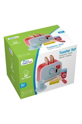 Conjunto torradeira de madeira -  A partir dos 3 anos