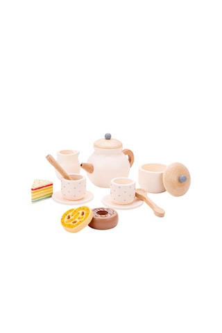 Serviço de chá em madeira - A partir dos 2 anos