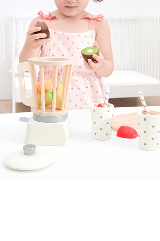 Liquidificador smoothies em madeira A partir dos 3 anos