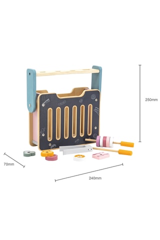 Fogão e barbecue dobráveis em madeira - A partir dos 24 meses