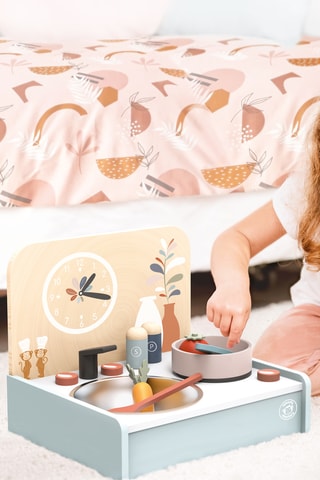 Mini-cuisine en bois - 8 pièces - Dès 3 ans