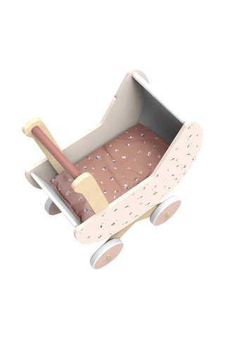 Poussette pour poupées en bois - Dès 2 ans