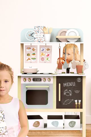 Cozinha em madeira - 23 acessórios - A partir dos 3 anos