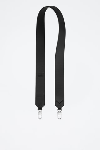 Bandoulière en cuir - Noir