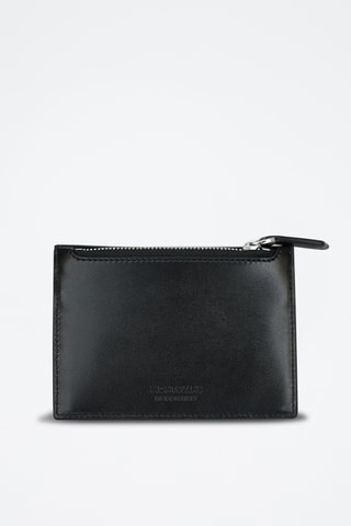 Porte-cartes en cuir - Noir