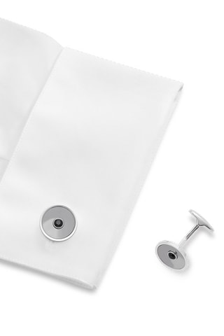 Boutons de manchette - Gris