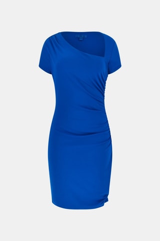 Robe fourreau - Bleu électrique