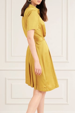 Robe patineuse - Moutarde