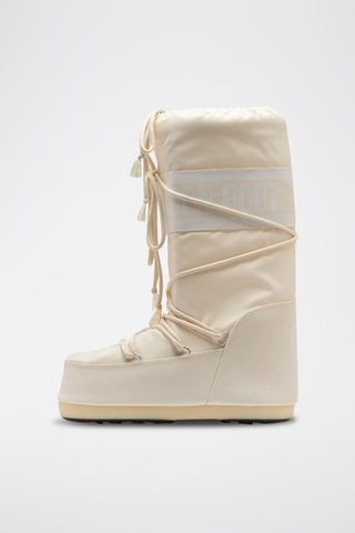 Botas de nylon Icon - Bege e cru