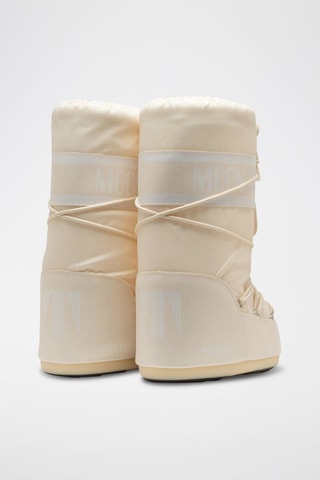 Botas de nylon Icon - Bege e cru