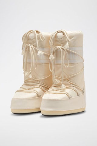 Botas de nylon Icon - Bege e cru