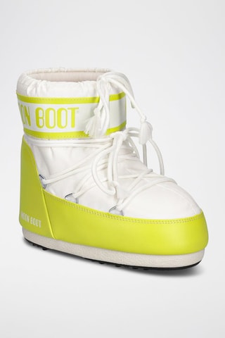 Botins de nylon Icon Low - Branco-esverdeado