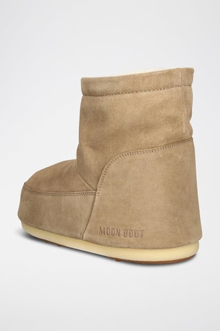Botins em nobuck Icon Low - Bege