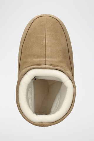 Botins em nobuck Icon Low - Bege