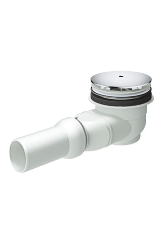 Sortie horizontale pour receveur de douche