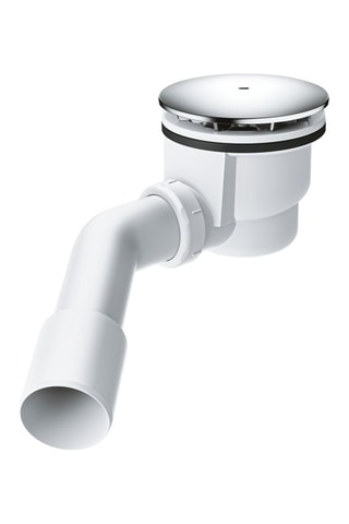 Sortie horizontale pour receveur de douche