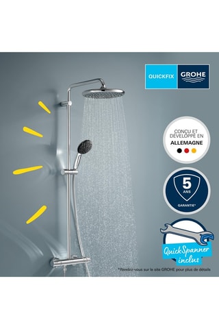 Ensemble de douche thermostatique Vitalio Start System