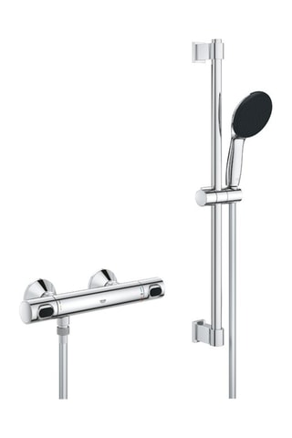 Mitigeur thermostatique et barre douche GROHE Quickfix