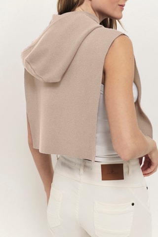 Gilet sans manches - Beige  - One Step