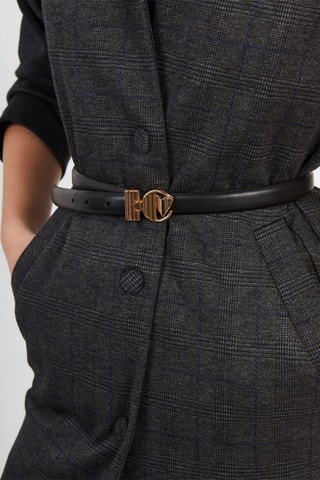 Ceinture en cuir - Noir - I.Code