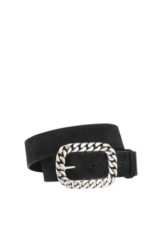Ceinture en cuir - Noir - IKKS