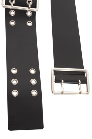 Ceinture en cuir - Noir - IKKS