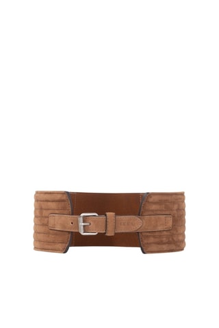 Ceinture en cuir - Camel - IKKS