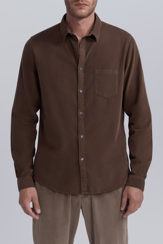 Chemise regular - Vert - IKKS