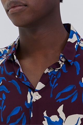 Chemise regular - Bordeaux - IKKS