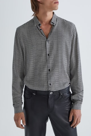 Chemise slim - Noir - IKKS