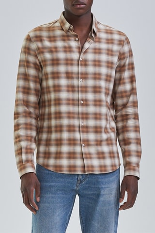 Chemise regular - Camel - IKKS