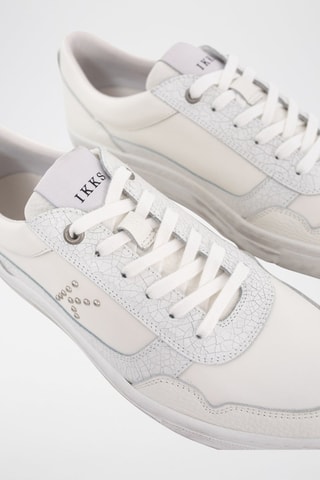 Baskets en cuir - Blanc - IKKS