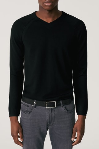 Pull en laine - Noir - IKKS