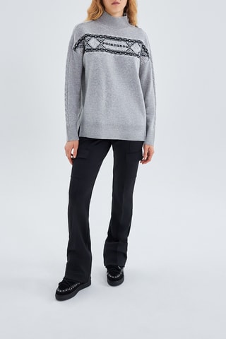 Pull en laine - Gris chiné - IKKS