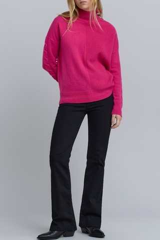 Pull en laine - Rose - IKKS