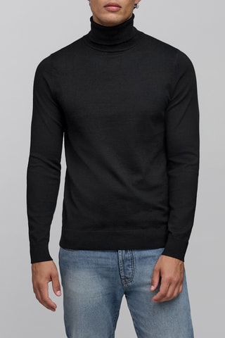 Pull en laine - Noir - IKKS