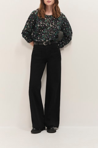 Pull - Vert foncé et noir  - One Step