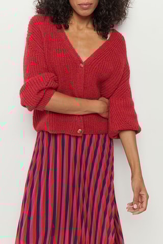 Cardigan réversible - Fuchsia - One Step