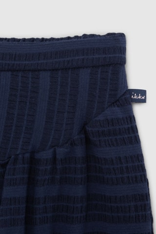 Blouse et pantalon - Mauve et bleu - IKKS